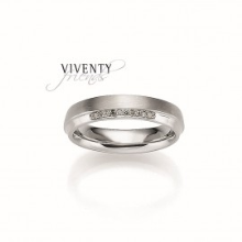vi/698076 trouwring zilver VIVENTY diam 0,05ct (48-61)