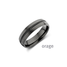 Orage AW147 ring heren staal