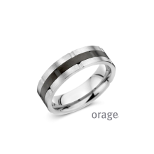 Orage AW148 ring heren staal