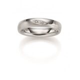 Vi/698078 trouwring zilver viventy diamant 0.04ct