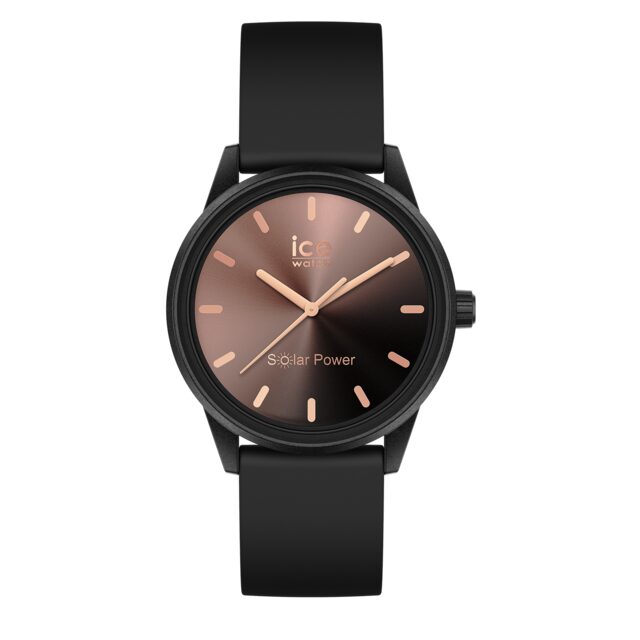Ice solar power sunset black small
