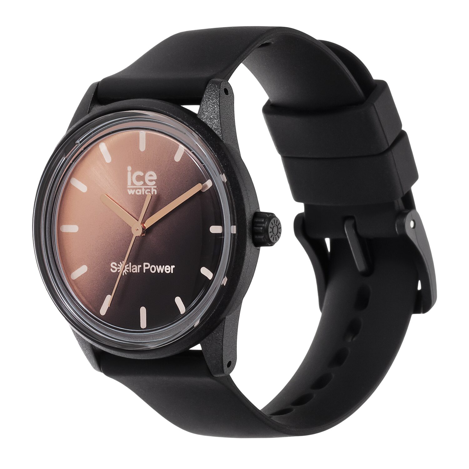 Ice solar power sunset black small