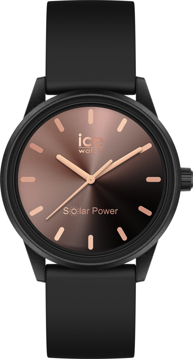 Ice solar power sunset black small