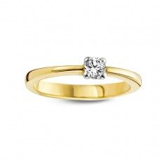 You and Me Gr3213BB20 Geel & wit goud 18ct briljant 0.20ct
