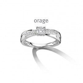 AT103 zilver ring met zirconium   verkrijgbaar van maat 50-60