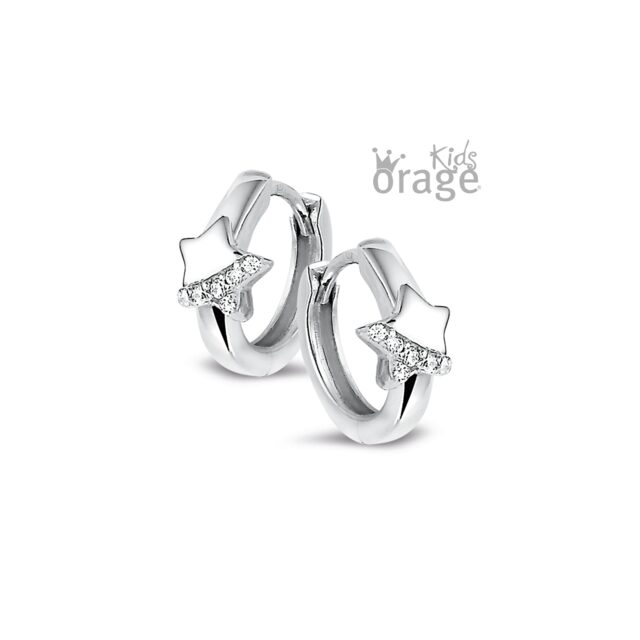 Orage Kids oorring creool ster