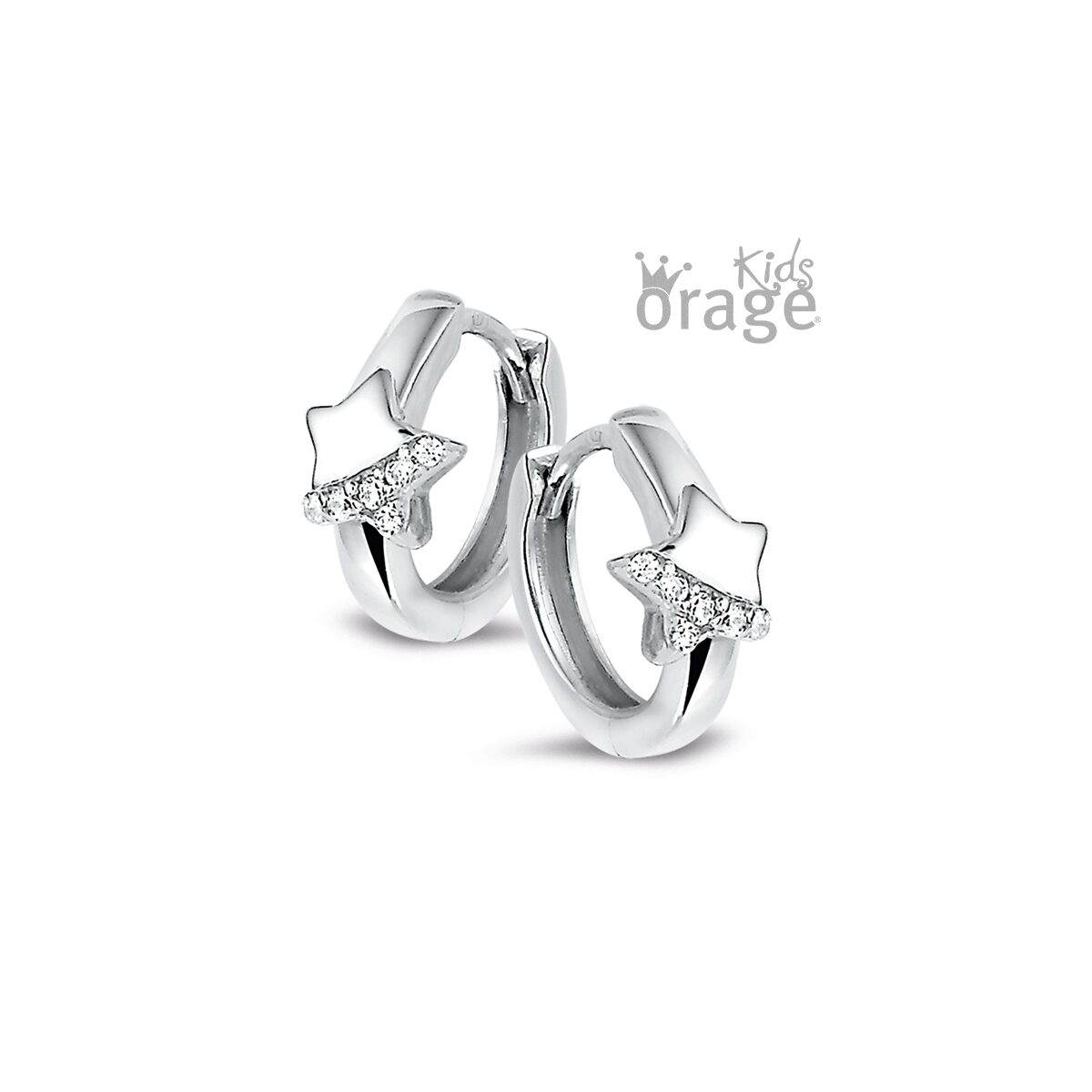 Orage Kids oorring creool ster