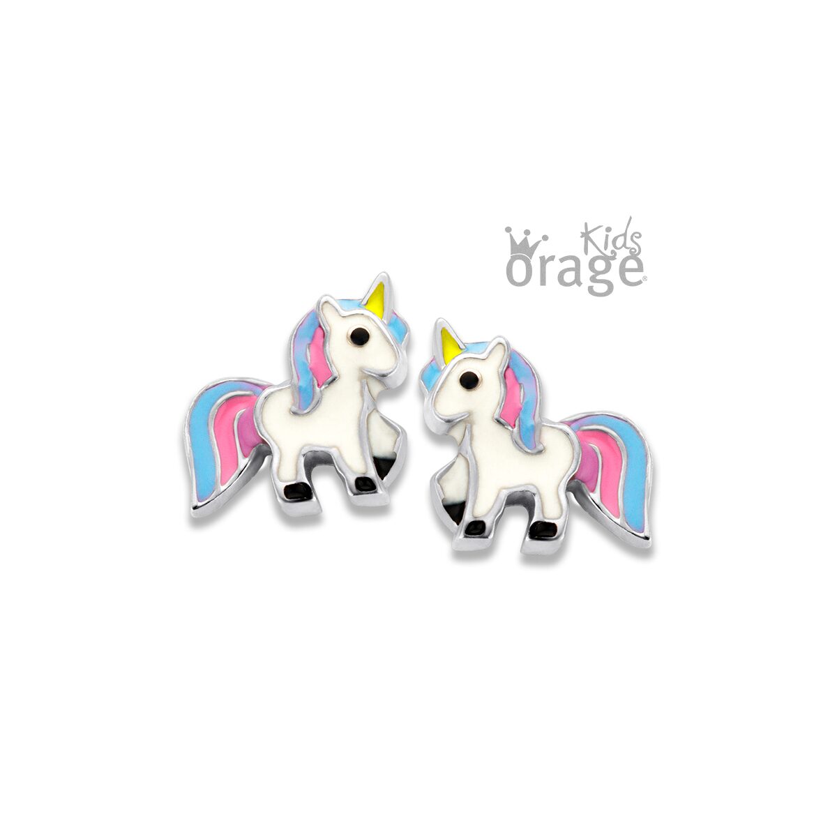 Orage kids  oorring unicorn