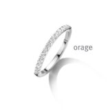 Orage ring zilver zirconium
