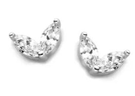 Naiomy oorringen zilver & zirconium