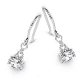 Naiomy oorringen met zirconium
