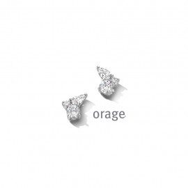 at164 ooringern orage zilver zirconium 