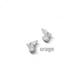 at164 ooringern orage zilver zirconium