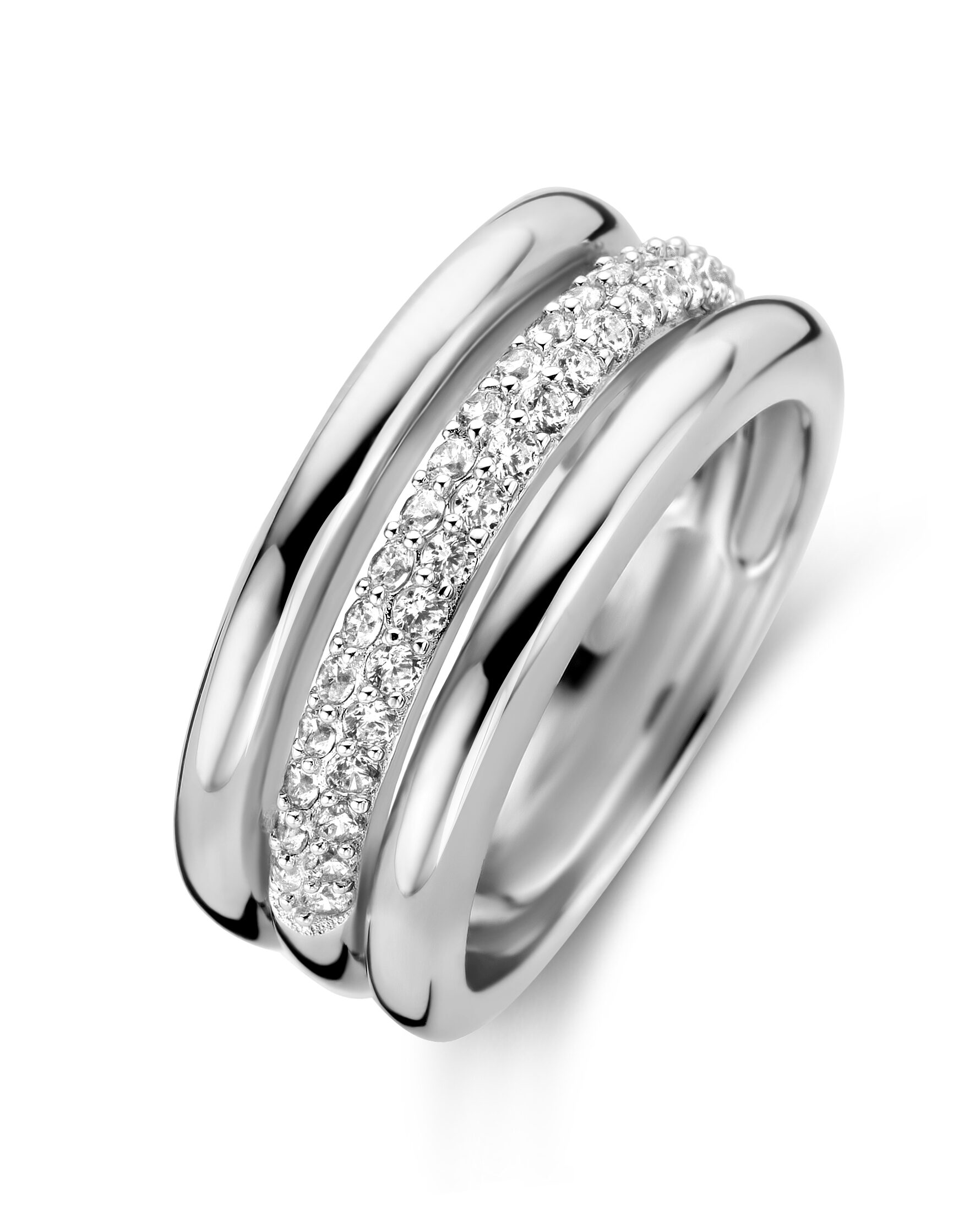 Naiomy ring  zilver met zirconium 