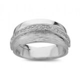 Emotions sr2951wb ring witgoud 18ct met briljant 0.21ct