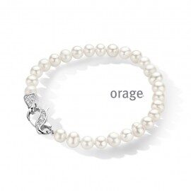 AS438 Armband parels 19cm