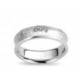 DeuXX  X068   18ct Witgoud  briljant 0.05ct