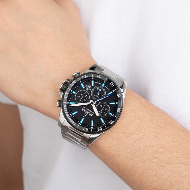 F20560/5 Uurwerk festina chrono zwart blauw