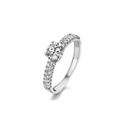 Ring Naiomy zilver met zirconium