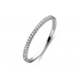Y1454 witgouden ring 18ct briljant 0.100ct
