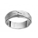 DeuXX X025 witgouden ring 18ct briljant 0.030ct