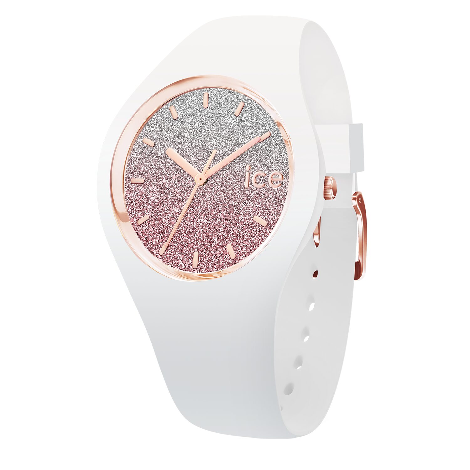 Ice lo white pink small