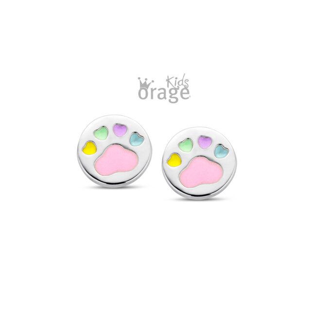 Orage Kids oorring poot multi color