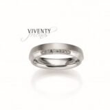 vi/698076 trouwring zilver VIVENTY diam 0,05ct (48-61)
