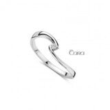 Aucielle ring Ar0046x witgoud 18ct briljant 0.040ct