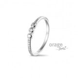T643 ring zilver zirconium Orage Teenz