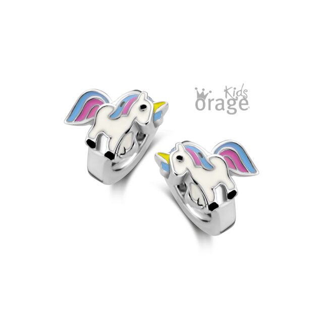 Orage kids oorring unicorn K2649