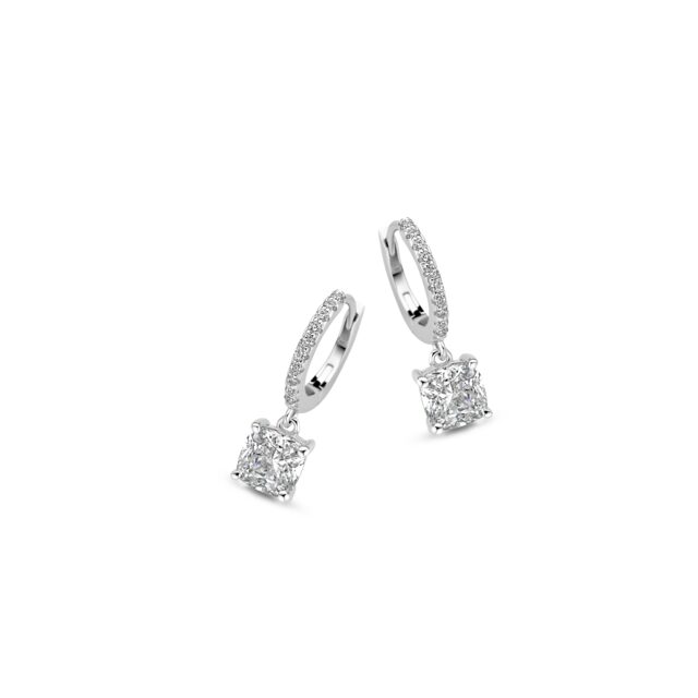 Naiomy oorringen zilver & zirconium