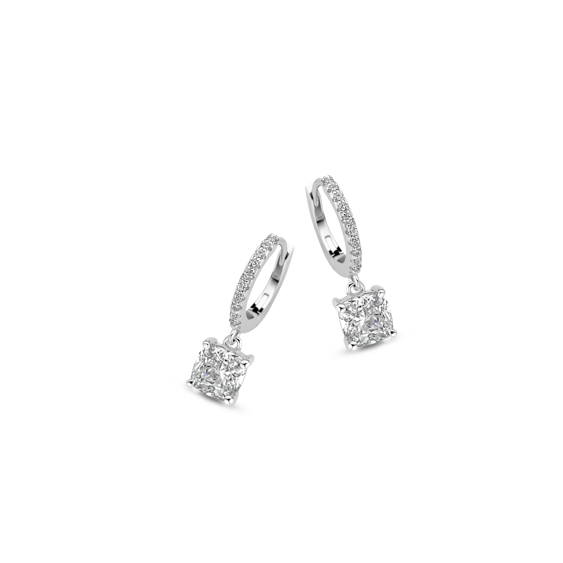 Naiomy oorringen zilver & zirconium
