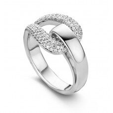 Gr3670 witgouden ring 18ct briljanten 0.500ct