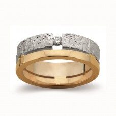 DeuXX  SR 2708 18 ct geelgoud Briljant  0.060ct