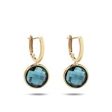 ITALO BOTTENE TINTA 18K YELLOW GOLD EARRING WITH QUARTZ AND LONDON TOPAZ
OR3116-1-18