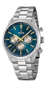 Uurwerk festina chrono blauw