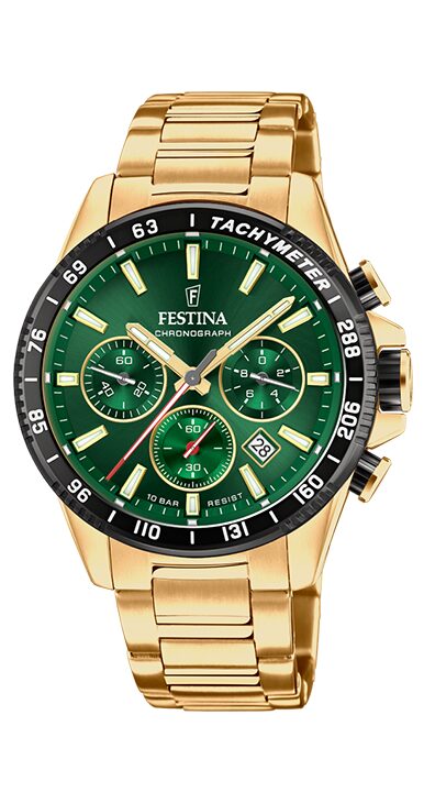F20634/4 Uurwerk festina chrono groen