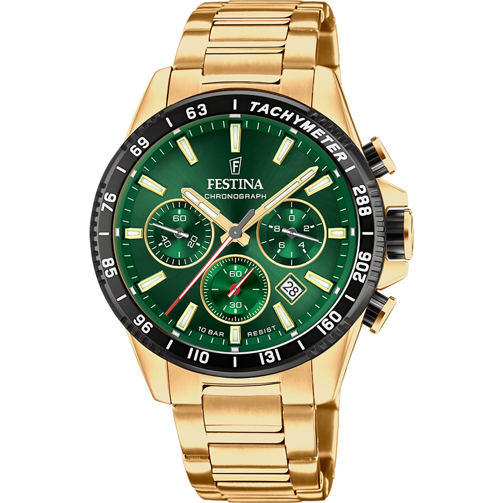 F20634/4 Uurwerk festina chrono groen