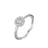 Naiomy Zilver ring  zirconium