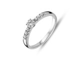 Y095 You and Me Verlovingsring witgoud met briljanten 0.250ct