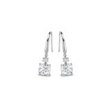 Naiomy oorringen zilver met zirconium