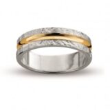 DeuXX ring X038 Geel & wit goud 18 ct