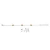 Orage kids armband hart multi color K2618