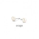 BB330 Oorring 925 rh fresh water pearl 6 mm