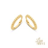Lisa Mona 14K Geel Goud Creolen 11,5MM