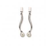 Emotions oorringen oo0994wi  witgoud 18ct  met parel