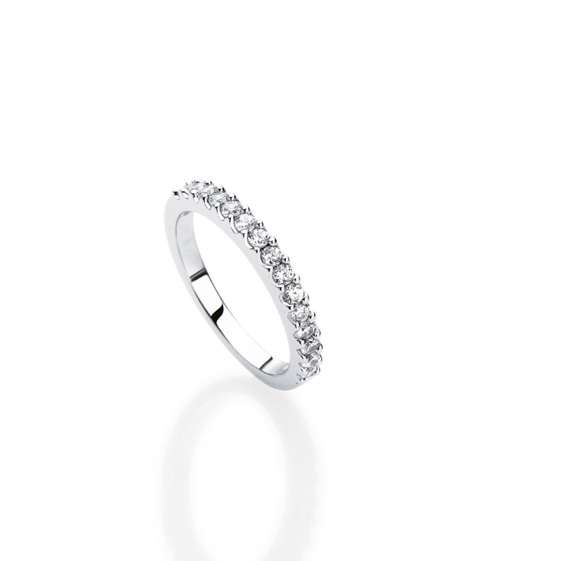 Ring Naiomy zilver met zirconium
