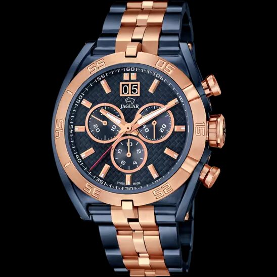 J810/1 Jaguar blauw heren zwitsers horloge special Edition