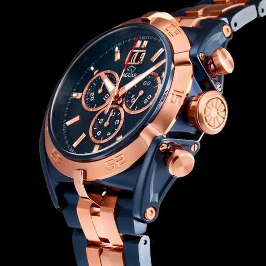 J810/1 Jaguar blauw heren zwitsers horloge special Edition